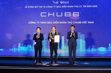 Chubb Life Việt Nam giữ vững vị thế trong Top 10 Công ty Bảo hiểm Nhân thọ Uy tín năm 2025